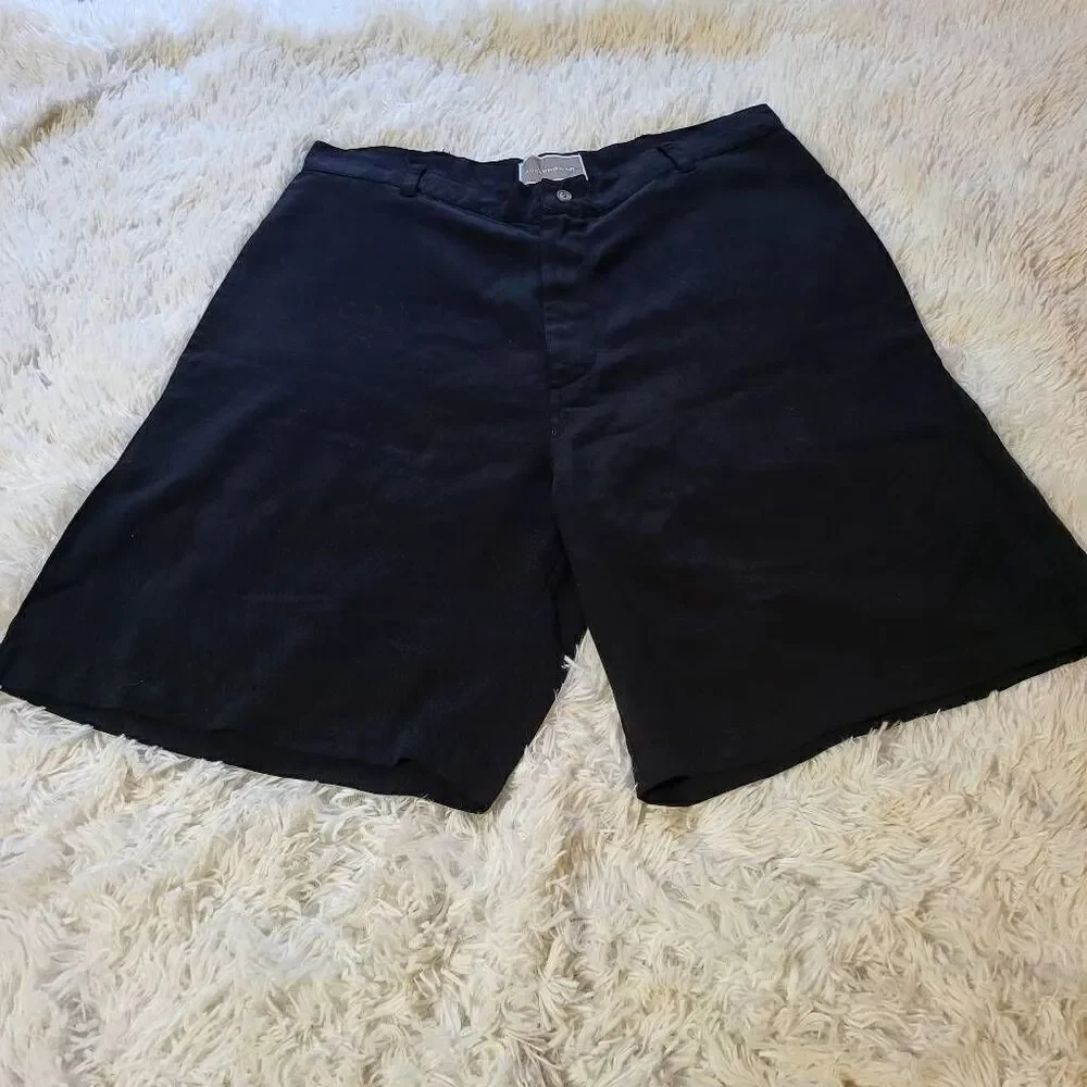 Weekendz off Men Black tencel shorts 32x9